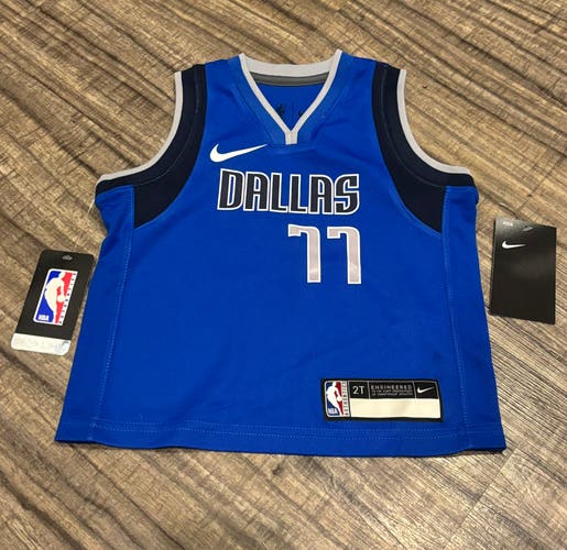 Dallas Mavericks NBA Luka Doncic Toddler 2T Nike Jersey New with Tags