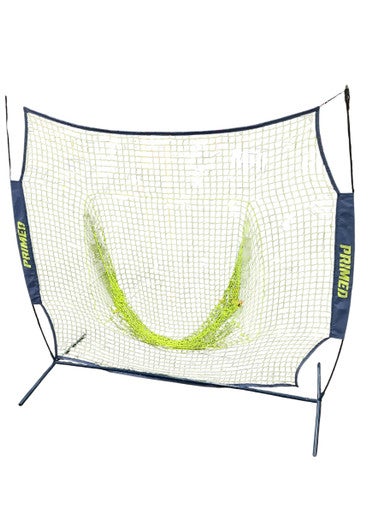 Used Primed 7 X 7 HITTING THROWING NET BB/SB Pop-up Net 11347-S000253272