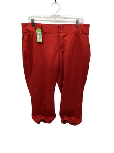 Used Champro WOMEN XL RED PANT BB/SB Pant Womens Red XL 11347-S000253271