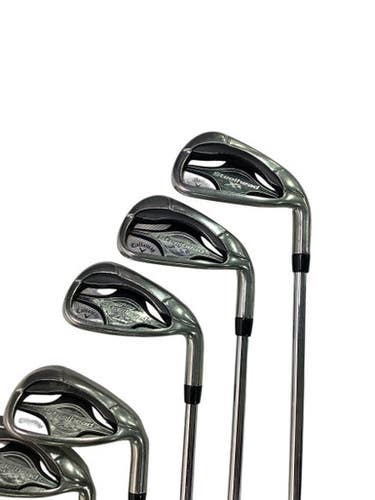 Used Callaway XR STEELHEAD 6-AW Mens Iron Set RH 6I-GW/AW 11347-S000253265