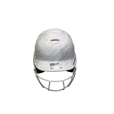 Used BoomBah BBH2-JR Batting Helmet w/Mask White SM 11347-S000253310