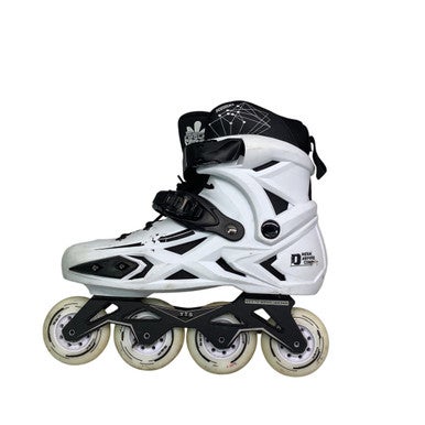 Used MUNCHI ROLLERBLADES Senior Roller Quad Skates White Senior 8 11347-S000253293