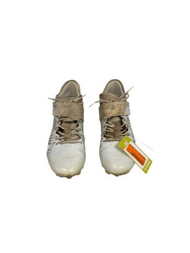 Used Nike LAX Cleats Mens White Senior 10.5 11847-S000028595