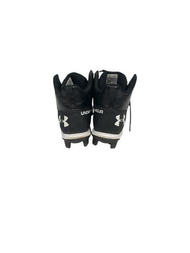 Used Under Armour Jr FB Cleats Black Junior 05.5 11847-S000028575