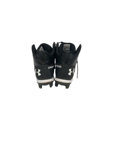 Used Under Armour Jr FB Cleats Black Junior 05.5 11847-S000028575