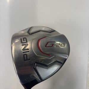 Used Ping G20 DRIVER Mens Driver LH 10.5 Degree 11858-S000078004