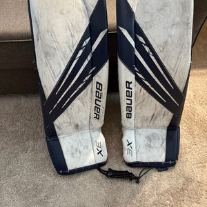 Used 32+1" Bauer Vapor 3X Goalie Leg Pads
