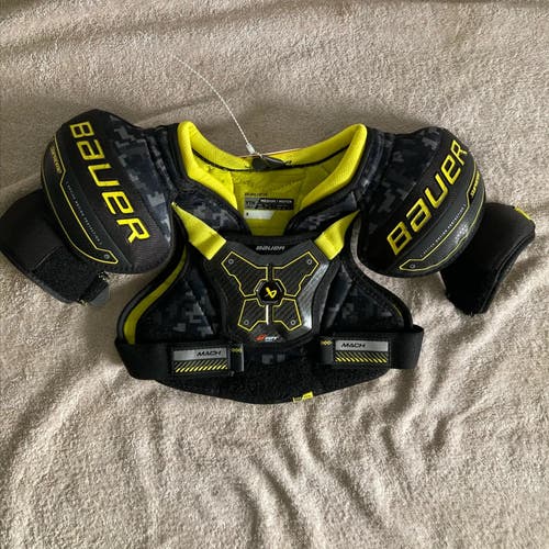 Bauer Supreme Mach Shoulder Pads | Youth Size: Medium