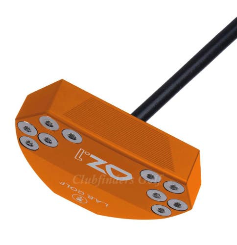 NEW LAB Golf 2025 OZ.1 Custom Orange 34.5" Putter LAB Matte Black Premium w/ HC