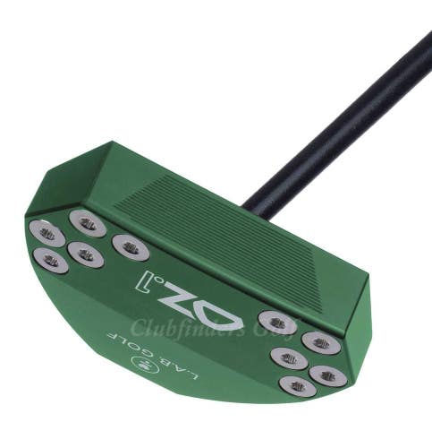NEW LAB Golf 2025 OZ.1 Custom Green 34.5" Putter LAB Matte Black Premium w/ HC