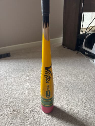 2025 Victus Vibe Alloy USABat Certified Bat (-10)  19 oz 29" (Used)