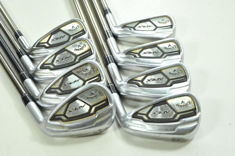 Callaway Apex CF 16 5-PW,AW,SW Iron Set Regular Flex RH Recoil Graphite #201153