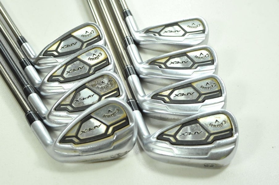 Callaway Apex CF 16 5-PW,AW,SW Iron Set Regular Flex RH Recoil Graphite #201153