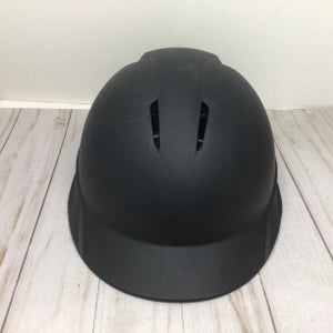 Large All Star SC900UMP Umpire Skull Cap Helmet Matte Black (Used)