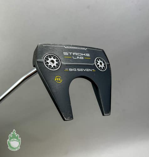Used LH Odyssey Stroke Lab Big Seven RL 40" Arm Lock Putter Graphite/Steel Golf