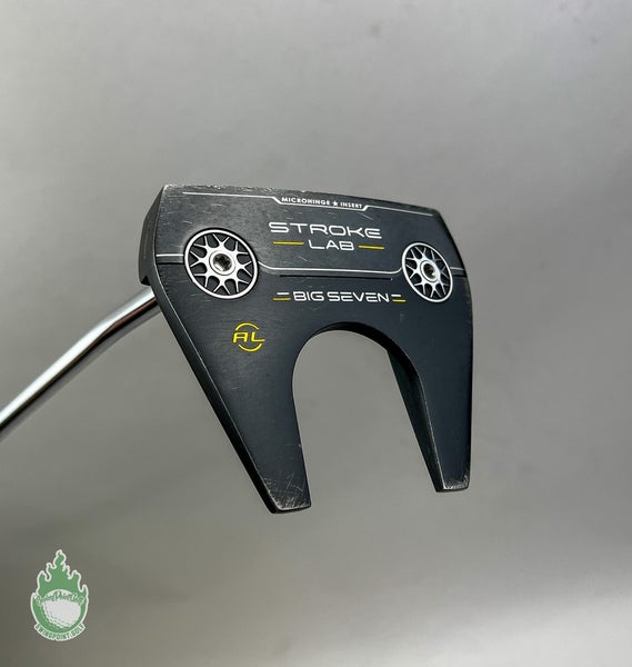 Used LH Odyssey Stroke Lab Big Seven RL 40" Arm Lock Putter Graphite/Steel Golf