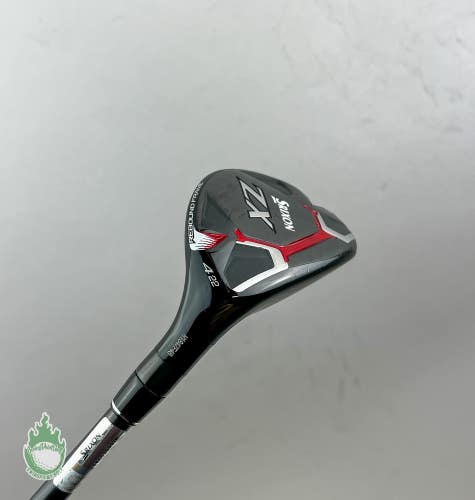 Used RH Srixon ZX 4 Hybrid 22* Riptide 5.5 80g Regular Flex Graphite Golf Club