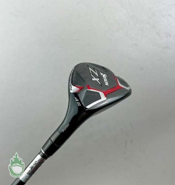 Used RH Srixon ZX 4 Hybrid 22* Riptide 5.5 80g Regular Flex Graphite Golf Club