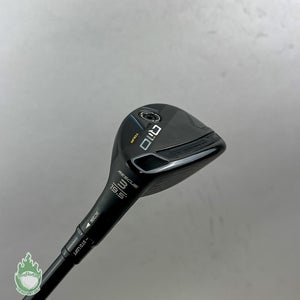 RH TaylorMade Qi10 Tour 3 Hybrid Rescue 19.5* 90g Extra Stiff Graphite Golf