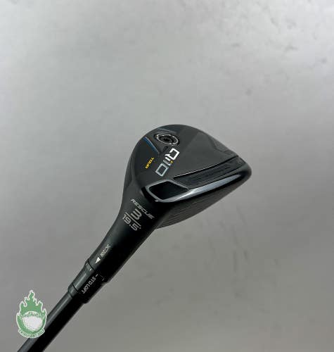 RH TaylorMade Qi10 Tour 3 Hybrid Rescue 19.5* 90g Extra Stiff Graphite Golf
