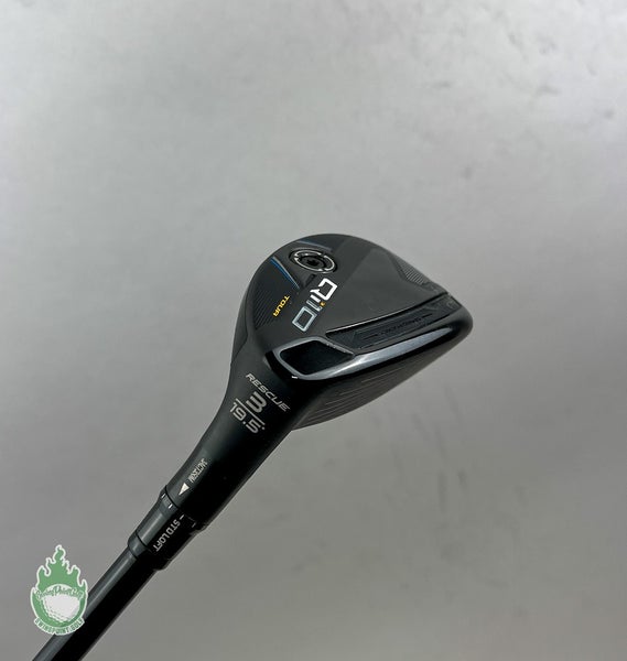 RH TaylorMade Qi10 Tour 3 Hybrid Rescue 19.5* 90g Extra Stiff Graphite Golf