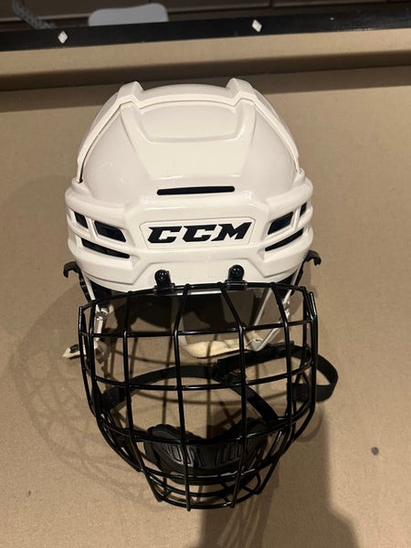 Large CCM Super Tacks X Helmet (Brand New Cage)