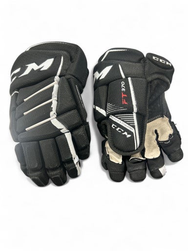 Used CCM JET SPEED Senior Gloves Black 14" 11863-S000023242