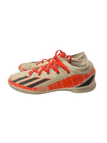 Used Adidas Soccer Indoor Shoes White Senior 5.5 11863-S000023282