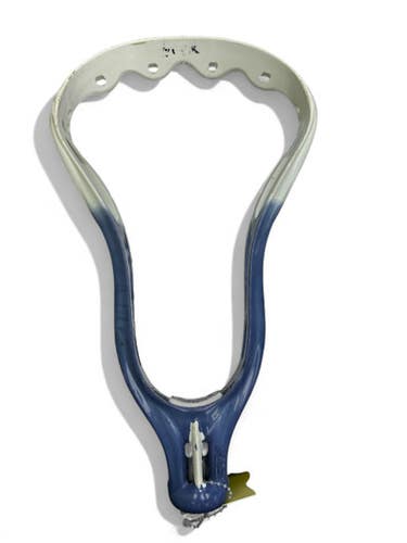 Used STX BLUE/WHITE UNSTRUNG Mens Lacrosse Head White 11863-S000023289