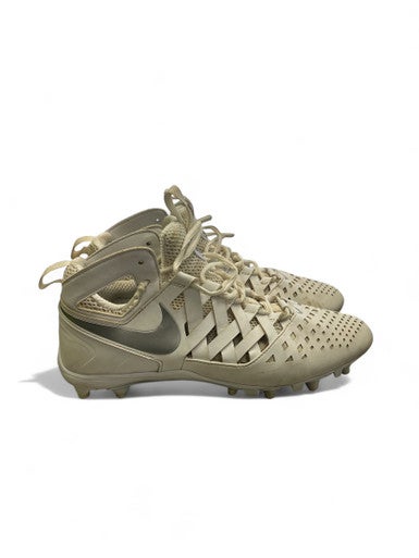 Used Nike HURACHE LAX Cleats Mens White Senior 11 11863-S000023290