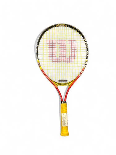 Used Wilson TITANIUM 23 US OPEN Junior Tennis Racquet Black 23" 11863-S000023298