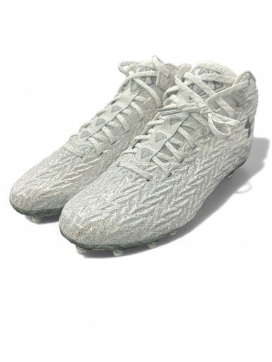 Used Under Armour LAX Cleats Womens White Senior 10 11863-S000023347