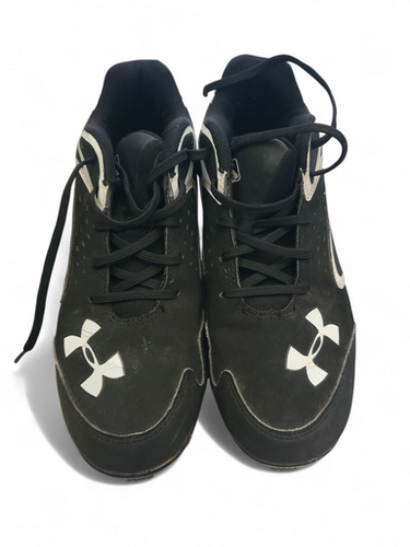 Used Under Armour CLEATS AUTHENTIX COLLECTION BB/SB Cleats Black Junior 05.5 11863-S000023379