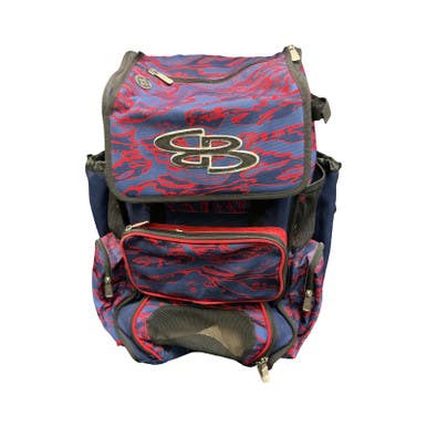 Used BoomBah BOOMBAH BACKPACK BB/SB Player Backpack Black/Royal/Red 11859-S000024310