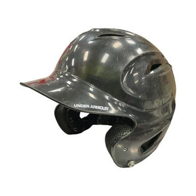 Used Under Armour UABH100 Batting Helmet No Mask Black M/L 11859-S000024294