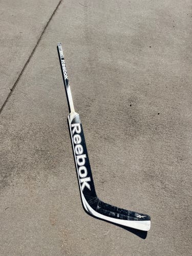 Reebok 6K R. Luongo Goalie Stick – Senior – Paddle 25” – Black/White