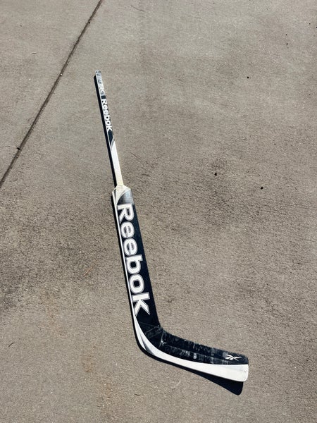 Reebok 6K R. Luongo Goalie Stick – Senior – Paddle 25” – Black/White