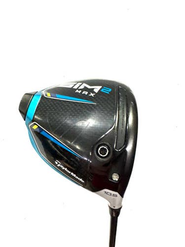 Used Taylormade SIM 2 MAX Mens Driver RH 10.5 Degree 11860-S000293872