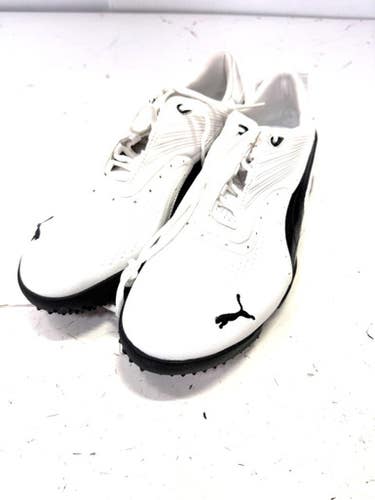 Used Puma Mens Golf Shoes White Senior 11 11860-S000296019