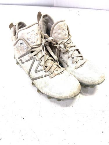 Used New Balance LAX Cleats Mens White Senior 7 11860-S000296021