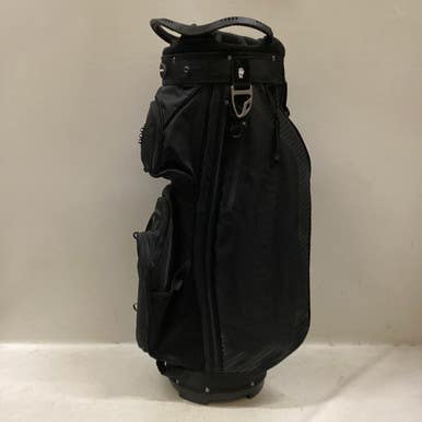 Used Taylormade 14 WAY CART BAG Mens Cart Bag Black 11725-S000486939