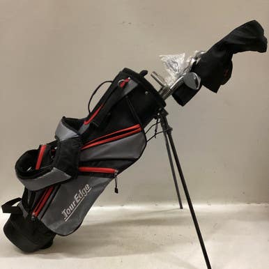 Used Tour Edge HL-J HOT LAUNCH Jr Package Set RH Black And Red 8 Piece 11725-S000487054