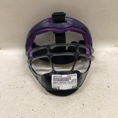 Used SPORTS SHIELDS FIELDERS MASK BB/SB Fielders Mask Grey SM 11725-S000487052