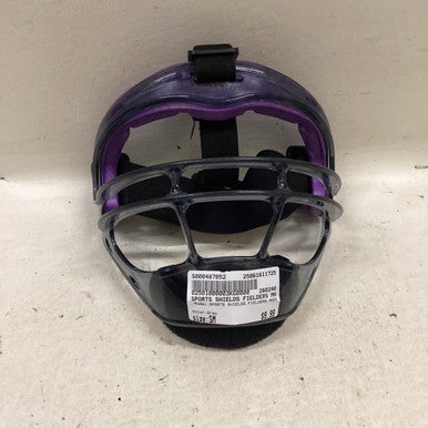 Used SPORTS SHIELDS FIELDERS MASK BB/SB Fielders Mask Grey SM 11725-S000487052