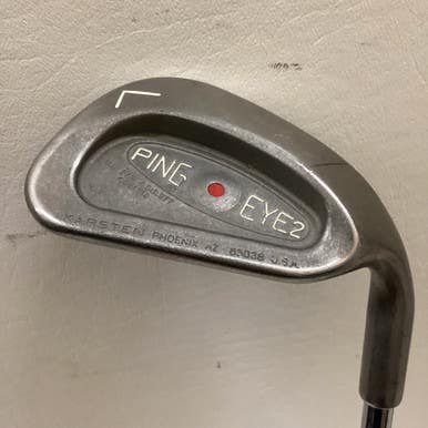 Used Ping EYE 2 RED DOT Golf Wedge Mens RH Lob Wedge 11725-S000487044