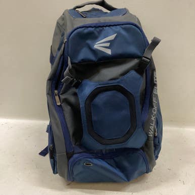 Used Easton WAL OFF ELITE BB/SB Player Backpack Grey And Royal Blue 11725-S000487238