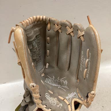 Used Rawlings HFP120GW 12 RHT BB/SB Glove RH Throw Grey 12" 11725-S000487243
