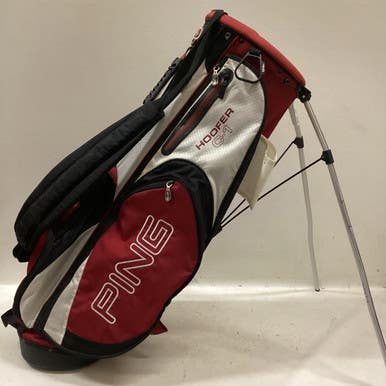 Used Ping HOOFER C1 Mens Stand Bag Red 11725-S000487265