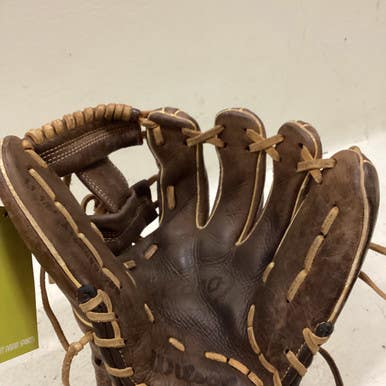Used Wilson A1000 BB/SB Glove RH Throw Brown 11 1/2" 11725-S000487298