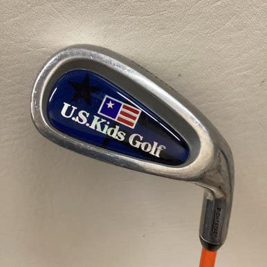 Used US Kids ORANGE 51 YARD CLUB Jr Individual Iron RH 7 Iron 11725-S000487594